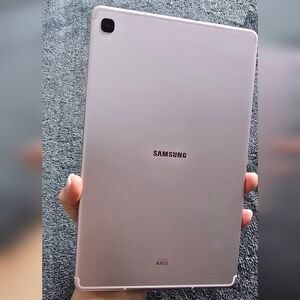 Samsung Galaxy S6 Lite Tablet with Sleek Design in Light Pink Color with 3 Case